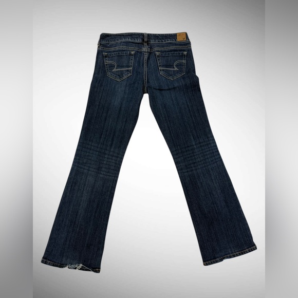 American Eagle Boyfriend Favorite Jeans Size 4 Short 27” Inseam Stretch - Picture 3 of 10